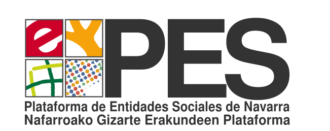 Logo plataforma de Entidades Sociales de Navarra. Ir a la web