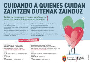 Cartel del taller con más información