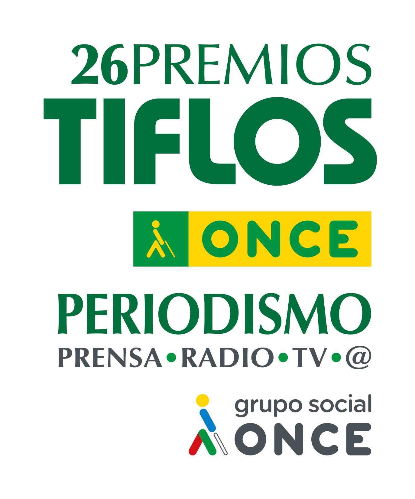 Categorías de los premios: Prensa escrita, Radio, Televisión, Periodismo Digital.