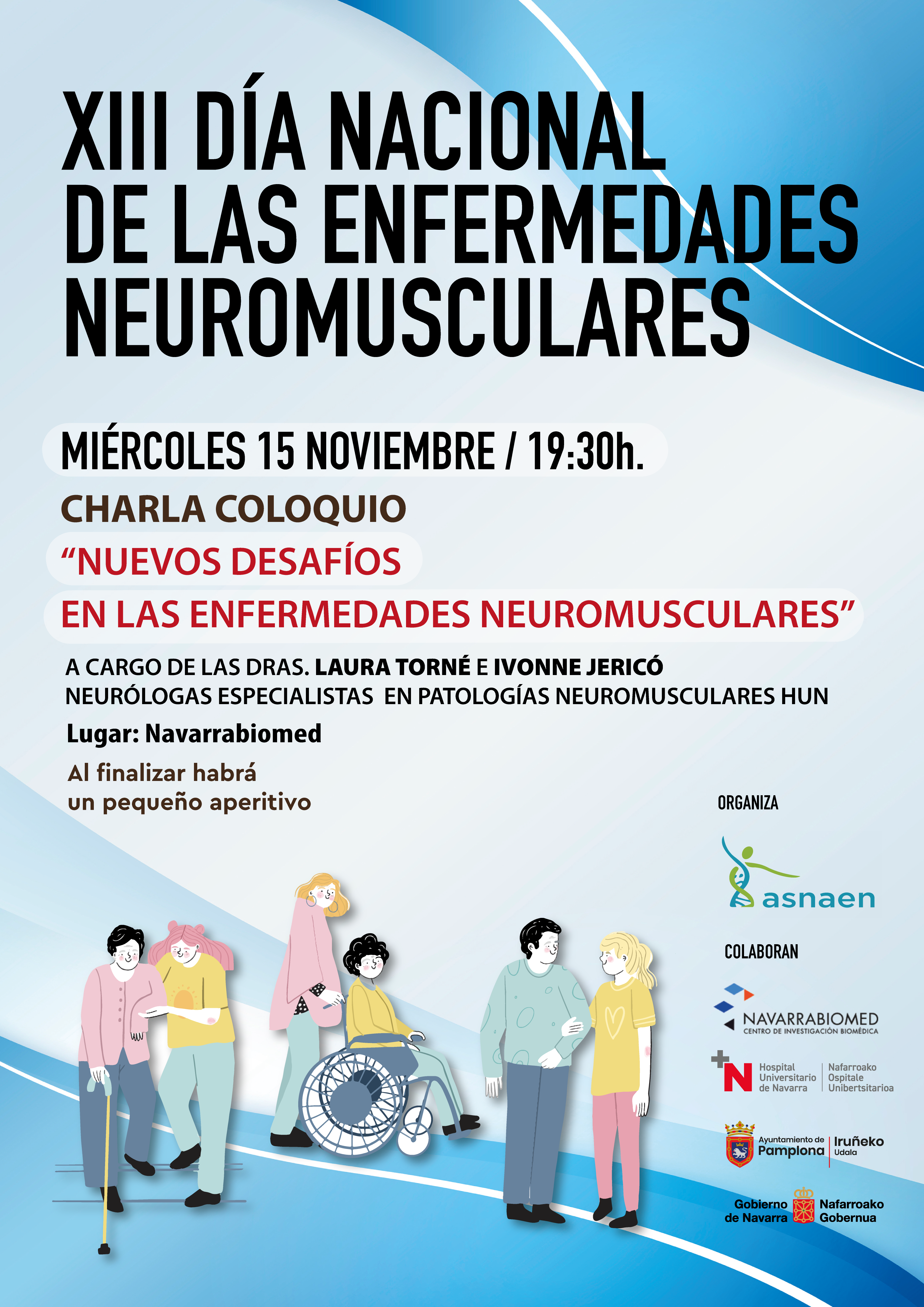 Cartel ASNAEN 'XIII Día Nacional de las Enfermedades Neuromusculares'
