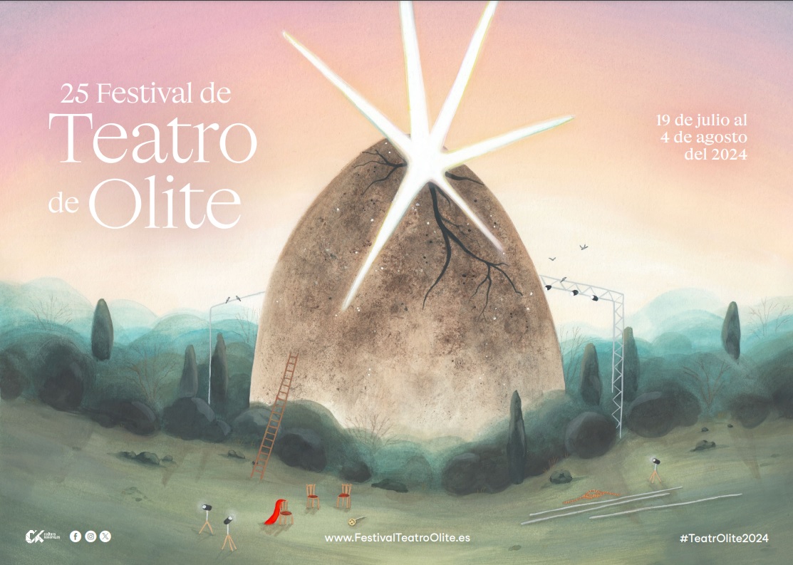 Imagen del cartel de la 25º edición de 'Teatro en Olite'