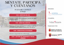 Jornada 'Siéntate, Participa y Cuéntanos' - ACODIFNA