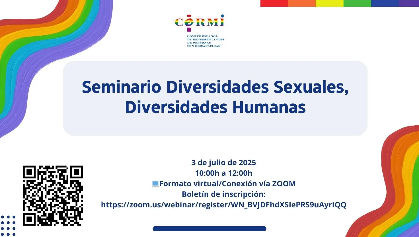 Cartel: Seminario: Diversidades Sexuales, Diversidades Humanas 2025