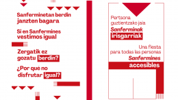 Una fiesta para todas las personas, Sanfermines accesibles