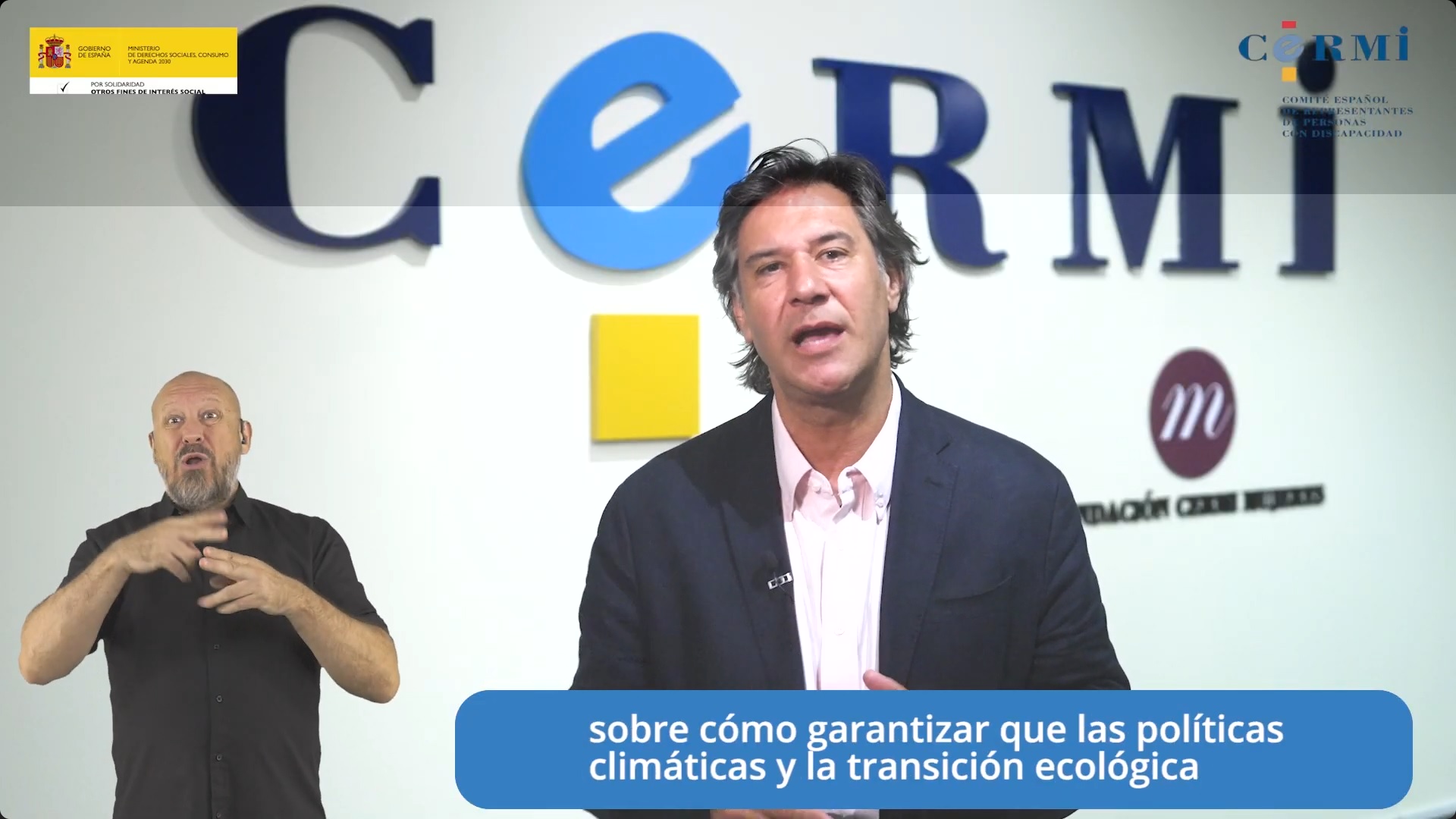 captura de pantalla del vídeo formativo