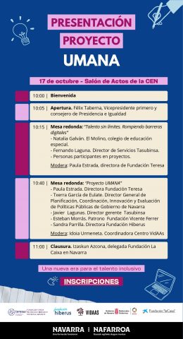 Presentación del Proyecto Umana - Centro Vidaas
