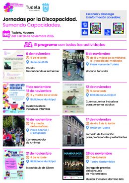 V Jornadas de Discapacidad Sumando capacidades en Tudela