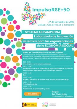 Jornada 'SYSTEMLAB PAMPLONA: laboratorio de Innovación sistemática para las organizaciones de la economía social' - AMIMET