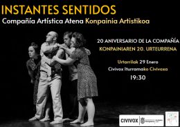 Espectáculo de Danza Contemporánea 'Instantes Sentidos' - Fundación Atena