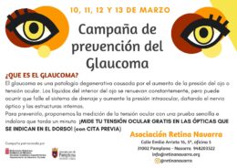 Campaña de prevención del Glaucoma - RETINA
