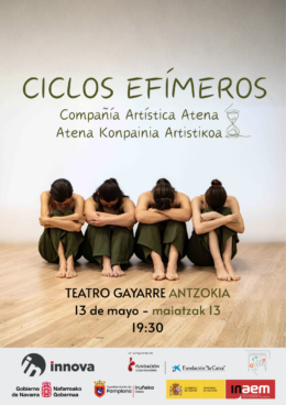 Actuación Ciclos Efímeros en el Teatro Gayarre - Fundación Atena