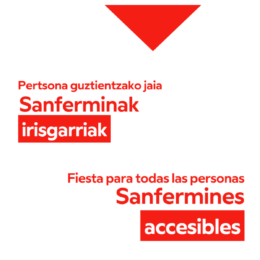 Una fiesta para todas las personas, Sanfermines accesibles 2026