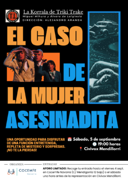 Obra teatral 'El caso de la mujer asesinadita' - COCEMFE NAVARRA