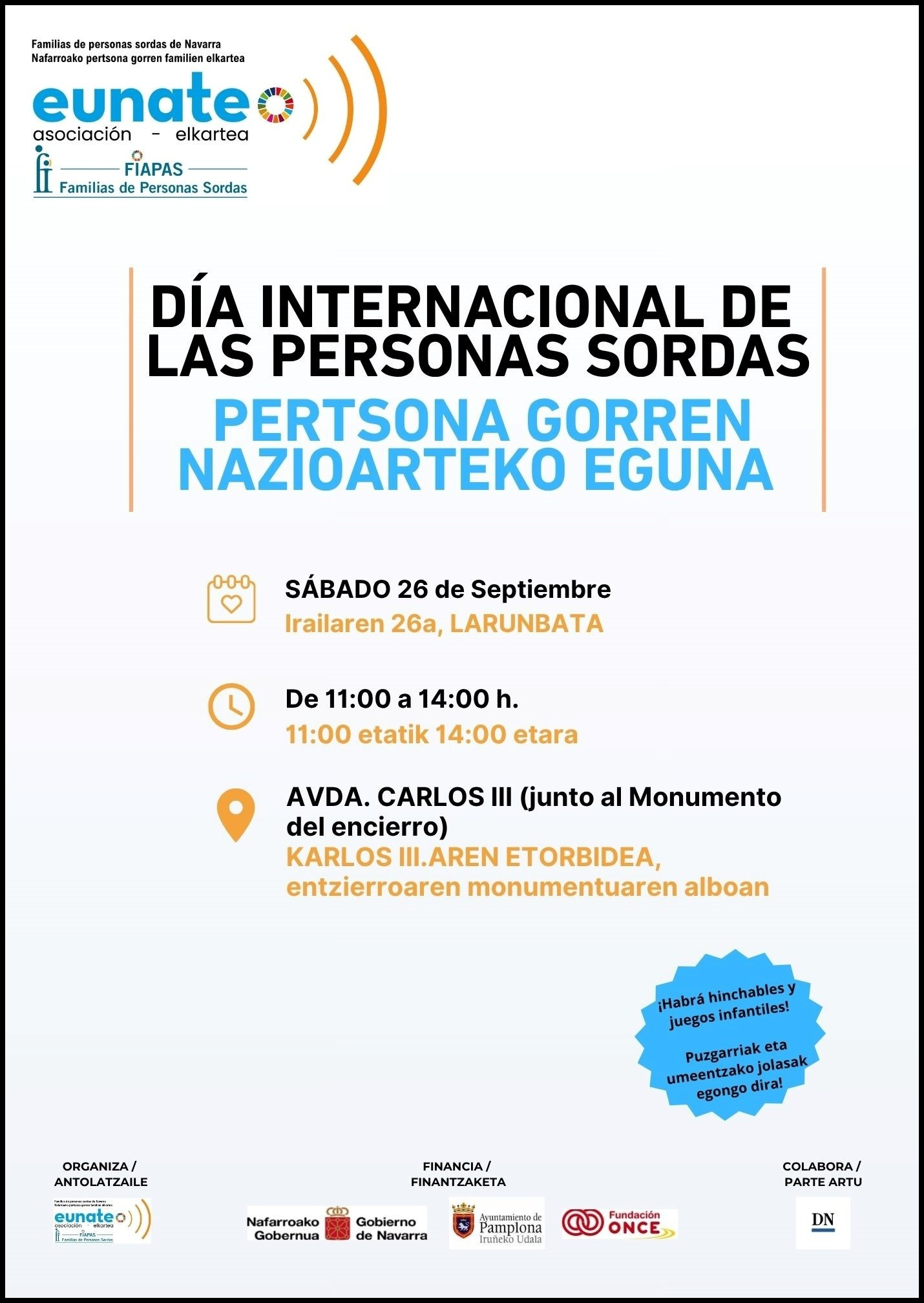 CARTEL DIA DE LAS PERSONAS SORDAS