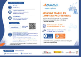 Escuela Taller de Limpieza Profesional - ASPACE NAVARRA
